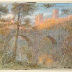 A bridge in an old city